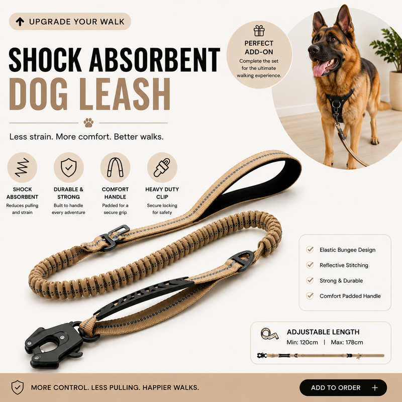 PurePaw Shock Absorbent Leash