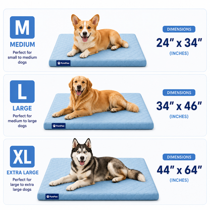 PurePaw Dog Cooling Bed